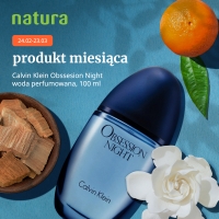 Produkt miesiąca w Drogerii NATURA – woda perfumowana Calvin Klein Obsession Night