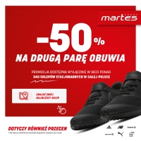 Wiosna z Martes Sport: -50% na drugą parę obuwia!
